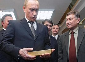 Russia Looking To Officially Back Ruble With Gold